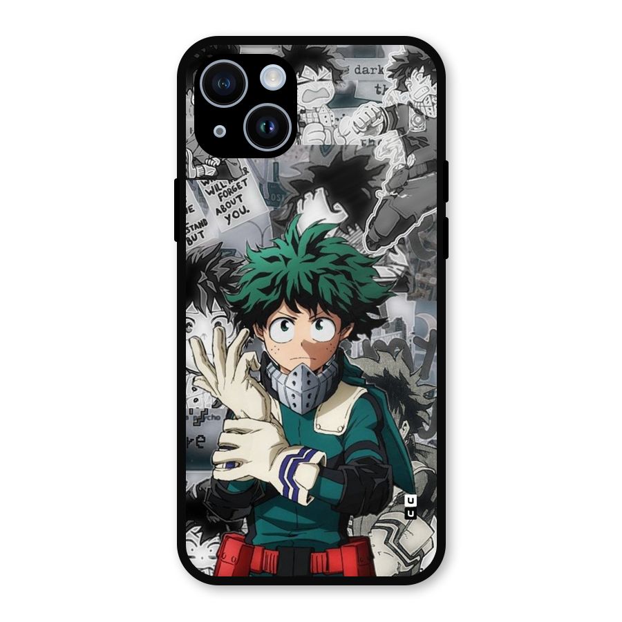 Izuku Midoriya Metal Back Case for iPhone 14