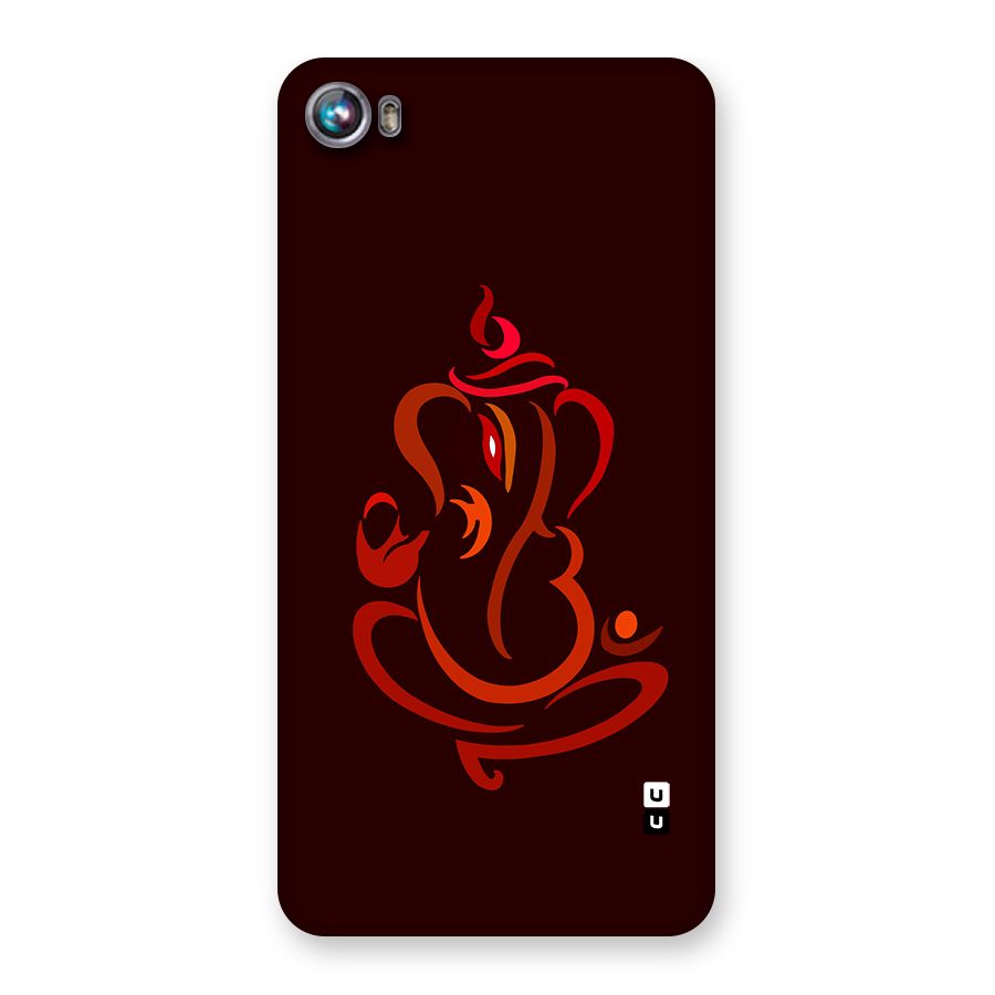 Jai Ganesha Back Case for Canvas Fire 4 (A107)