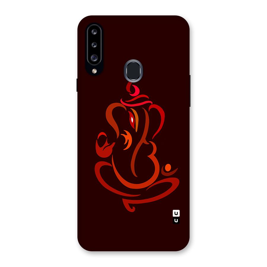 Jai Ganesha Back Case for Galaxy A20s