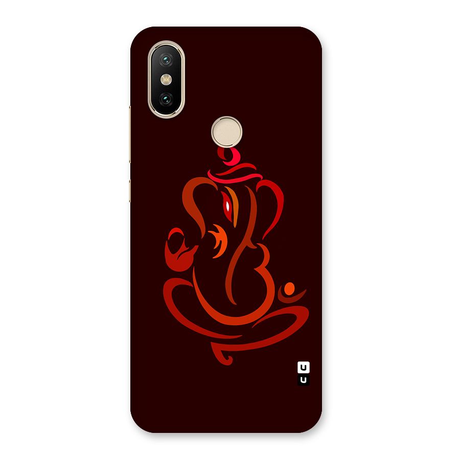 Jai Ganesha Back Case for Mi A2