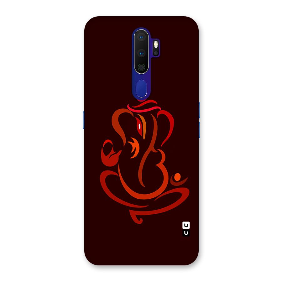 Jai Ganesha Back Case for Oppo A9 (2020)