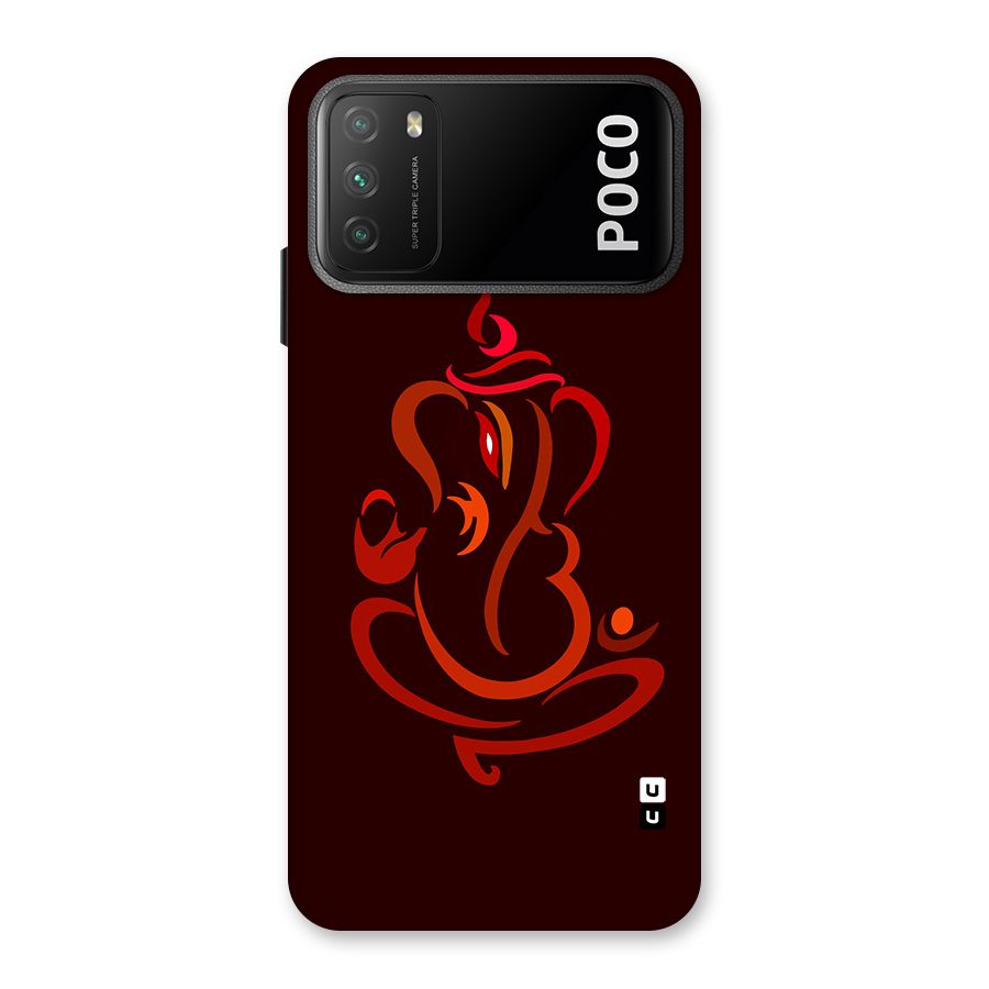 Jai Ganesha Back Case for Poco M3