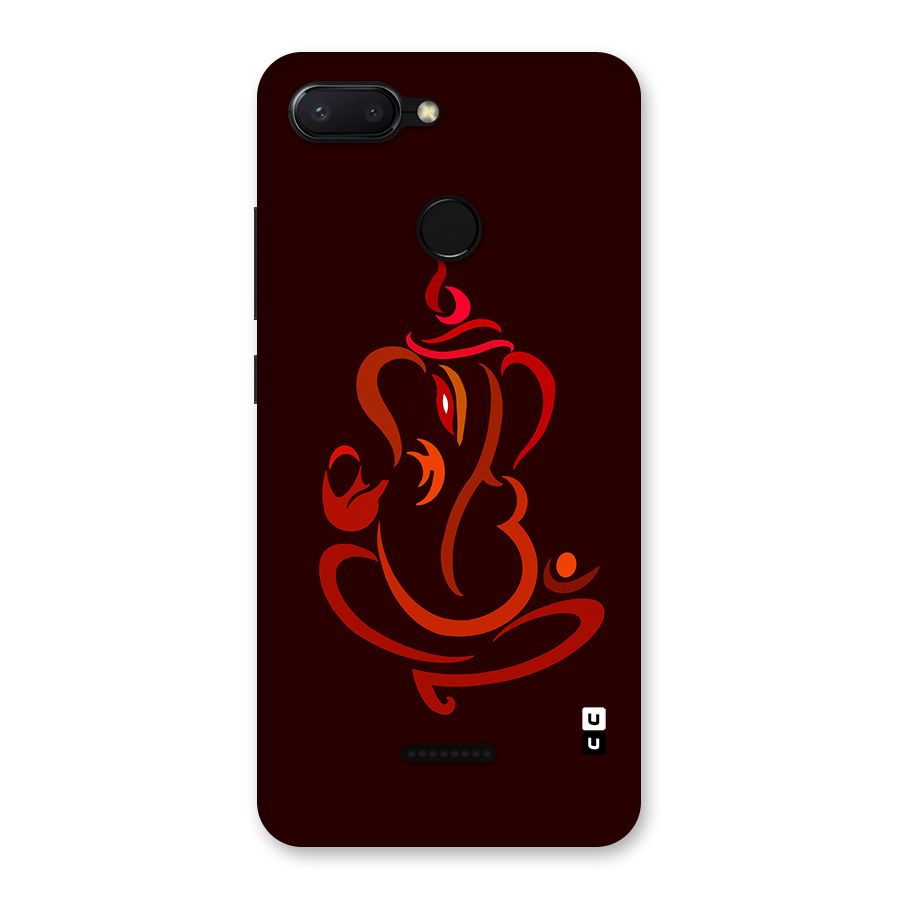 Jai Ganesha Back Case for Redmi 6