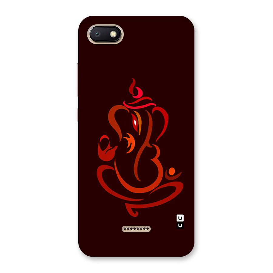 Jai Ganesha Back Case for Redmi 6A