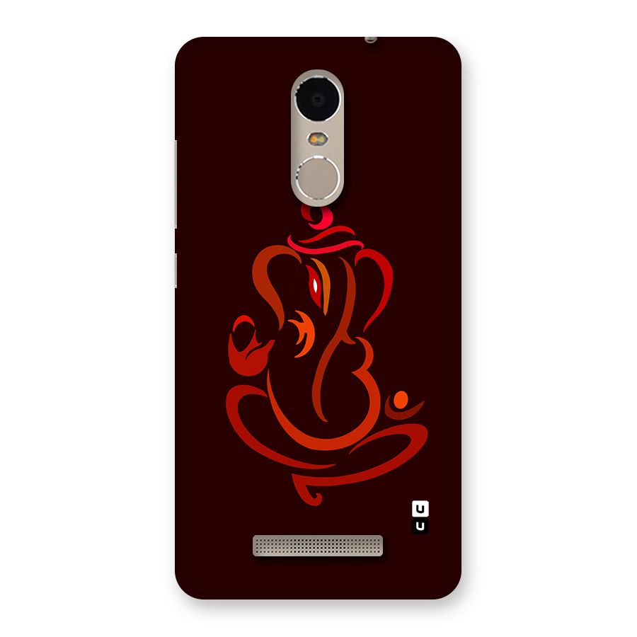 Jai Ganesha Back Case for Redmi Note 3
