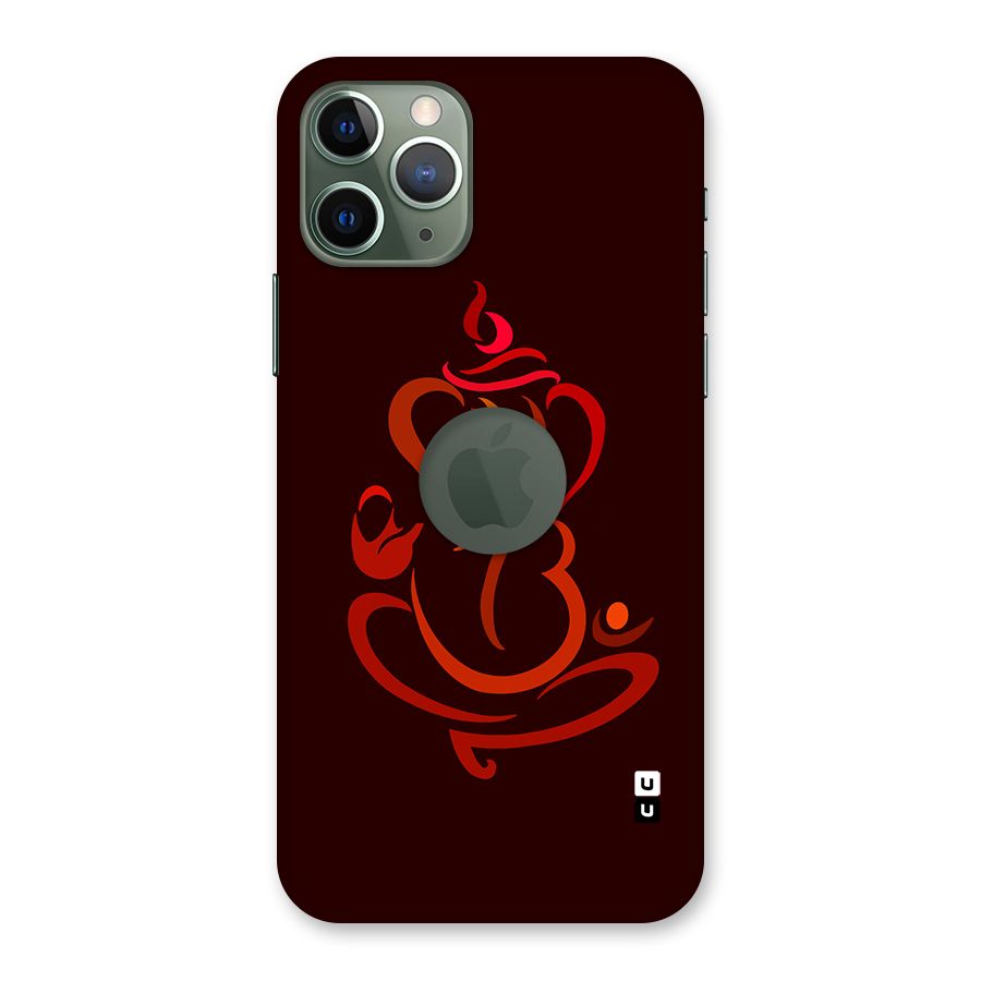 Jai Ganesha Back Case for iPhone 11 Pro Logo Cut