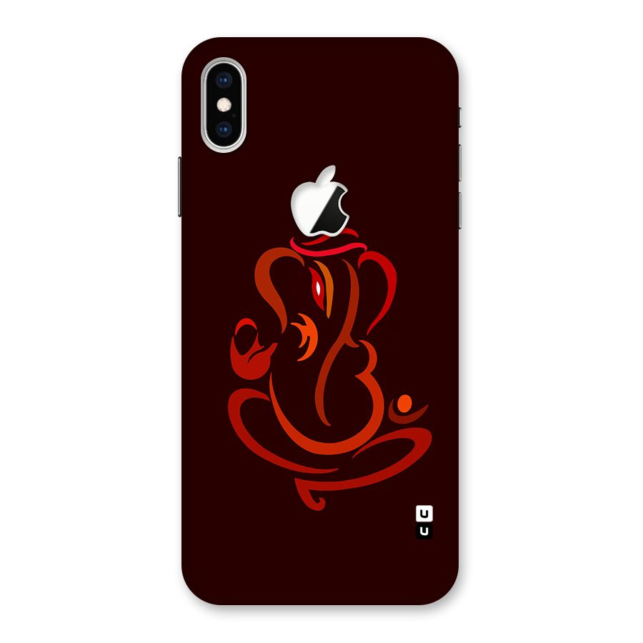Jai Ganesha Back Case for iPhone XS Max Apple Cut