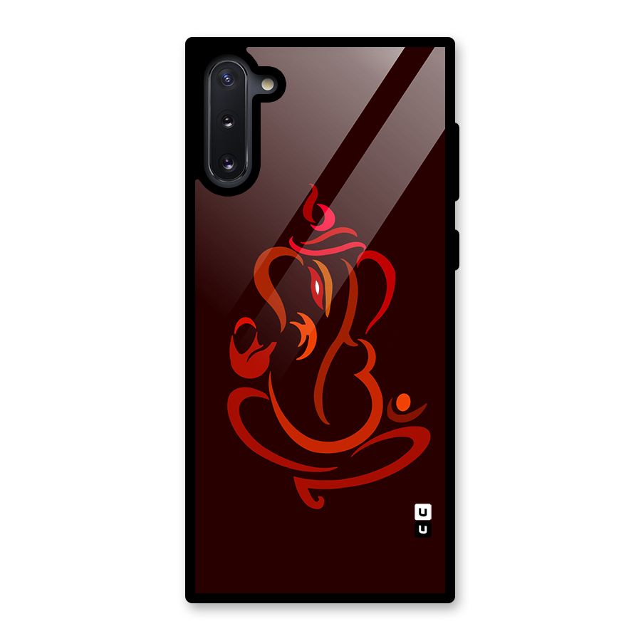 Jai Ganesha Glass Back Case for Galaxy Note 10
