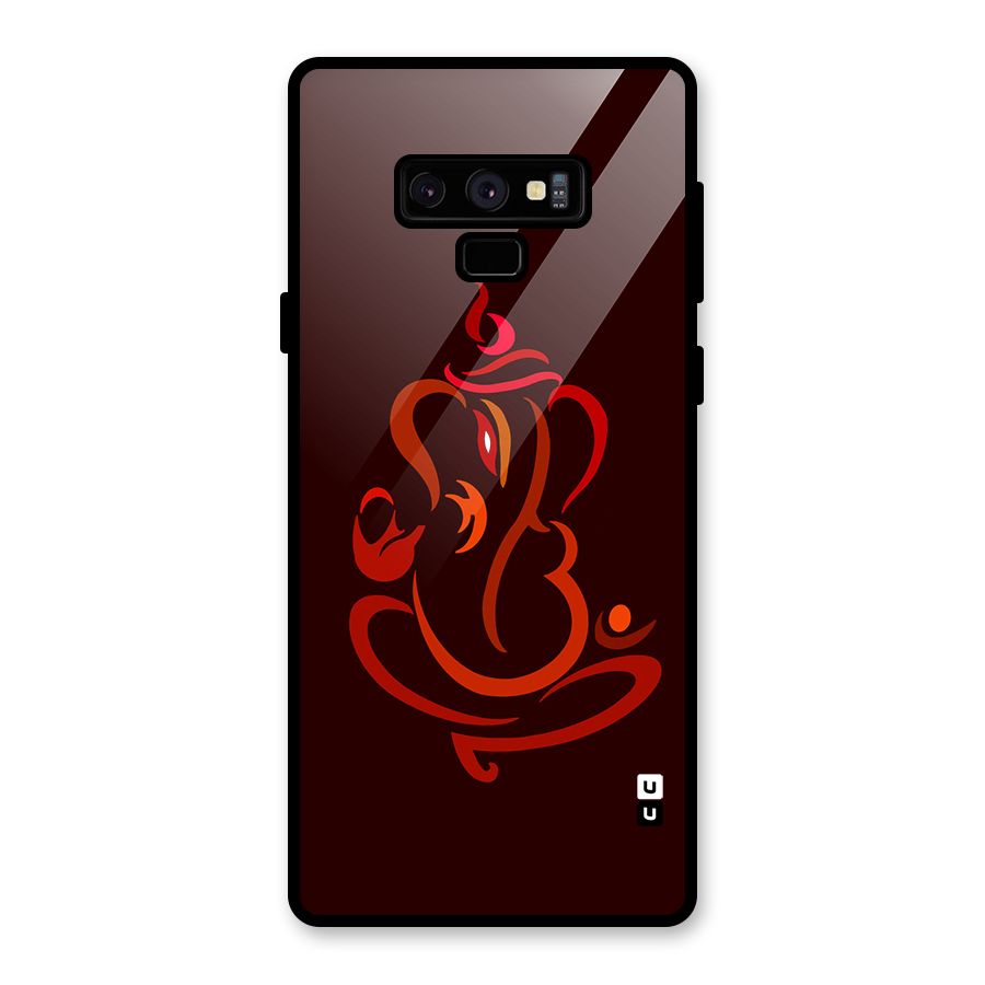Jai Ganesha Glass Back Case for Galaxy Note 9
