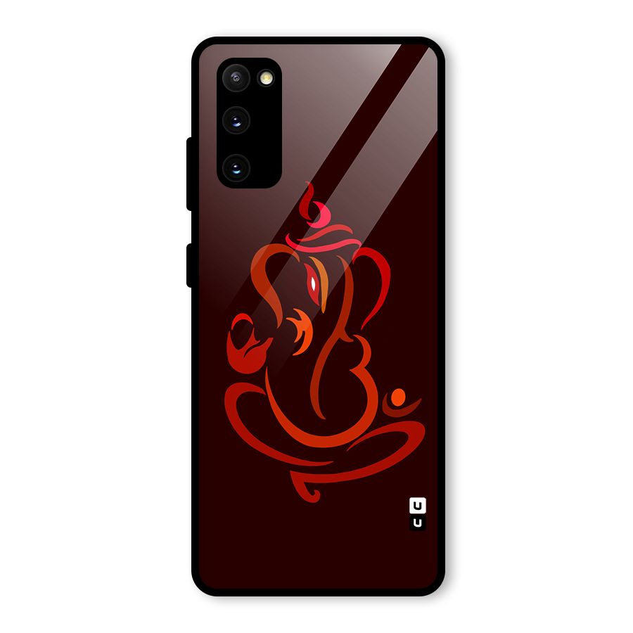 Jai Ganesha Glass Back Case for Galaxy S20 FE