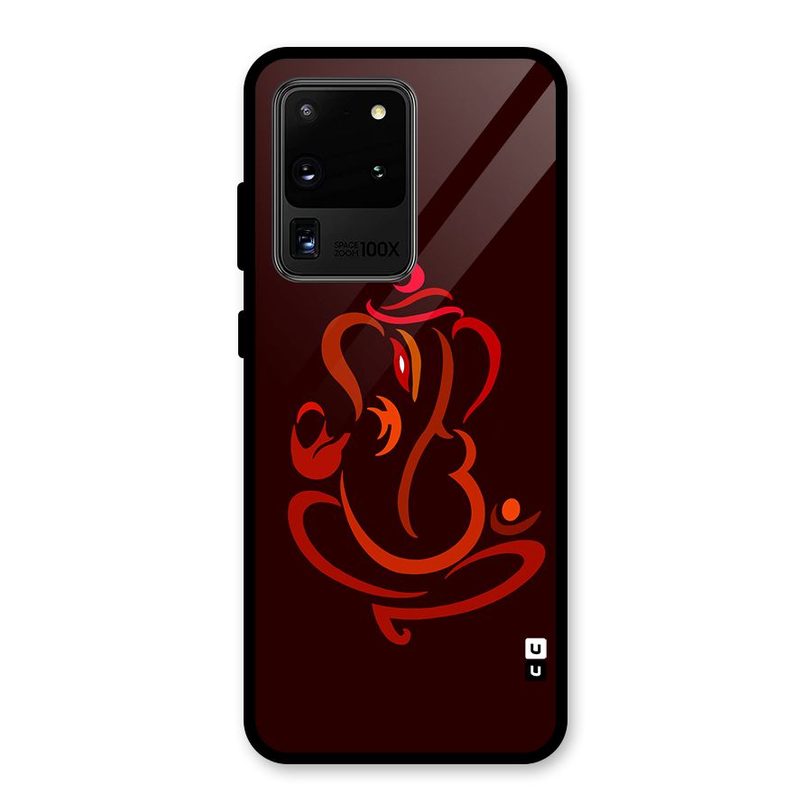Jai Ganesha Glass Back Case for Galaxy S20 Ultra
