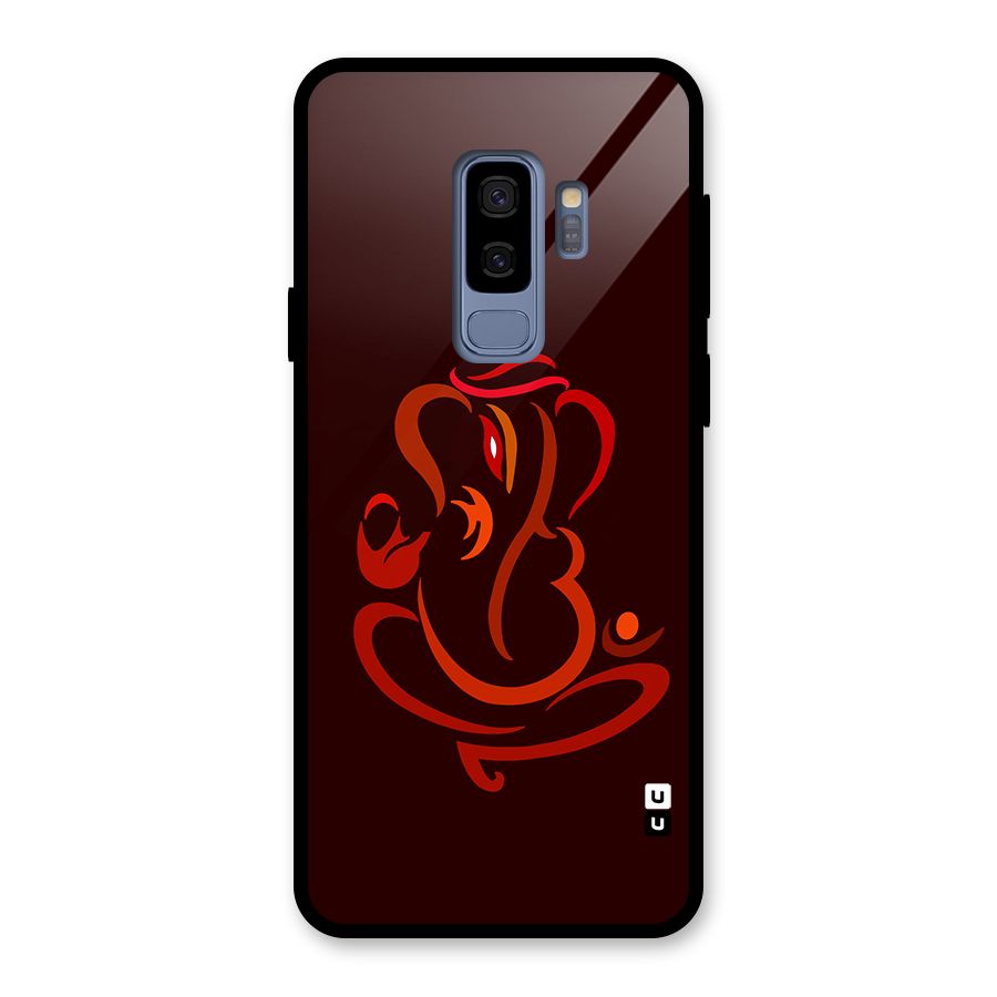 Jai Ganesha Glass Back Case for Galaxy S9 Plus