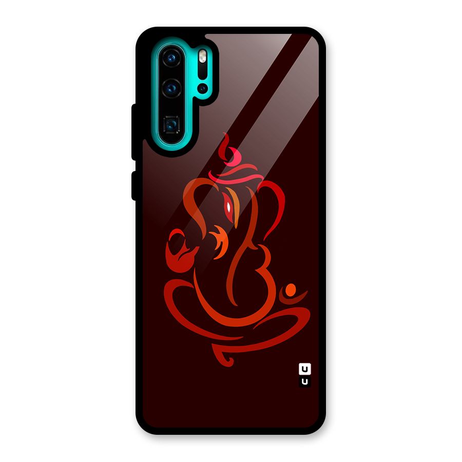 Jai Ganesha Glass Back Case for Huawei P30 Pro