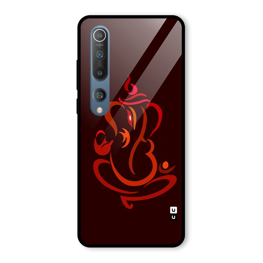 Jai Ganesha Glass Back Case for Mi 10