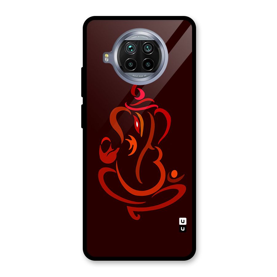 Jai Ganesha Glass Back Case for Mi 10i