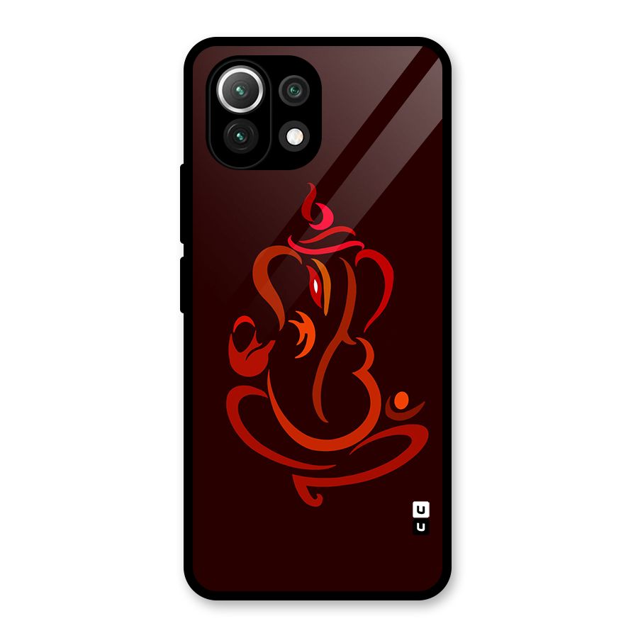 Jai Ganesha Glass Back Case for Mi 11 Lite