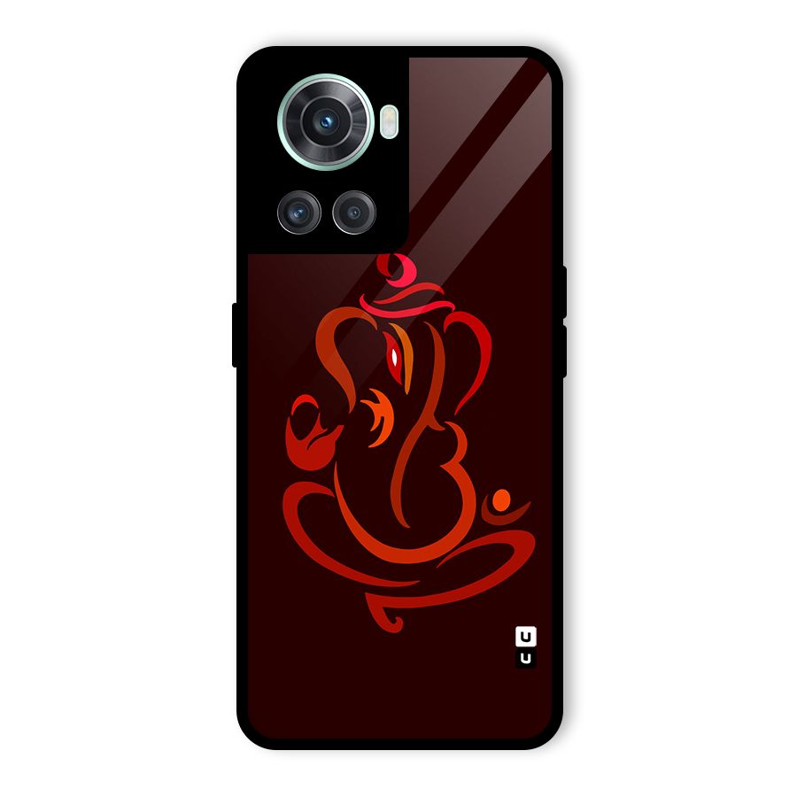 Jai Ganesha Glass Back Case for OnePlus 10R