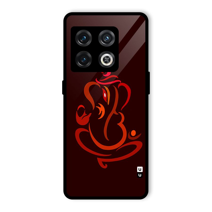 Jai Ganesha Glass Back Case for OnePlus 10 Pro 5G