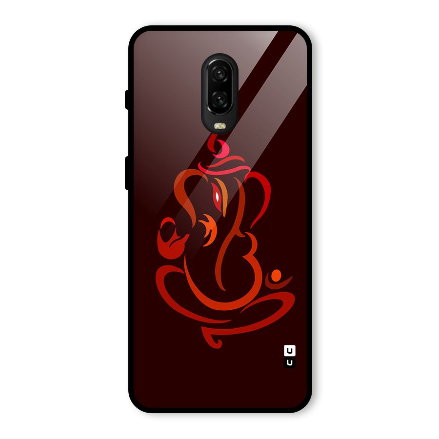 Jai Ganesha Glass Back Case for OnePlus 6T
