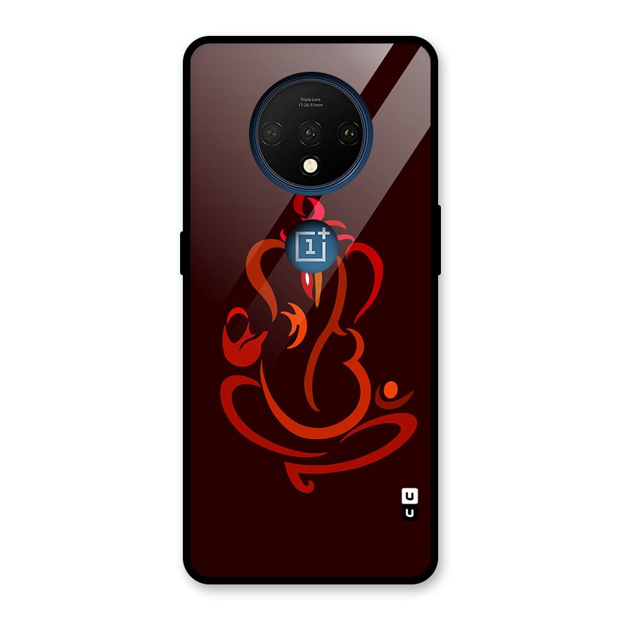 Jai Ganesha Glass Back Case for OnePlus 7T