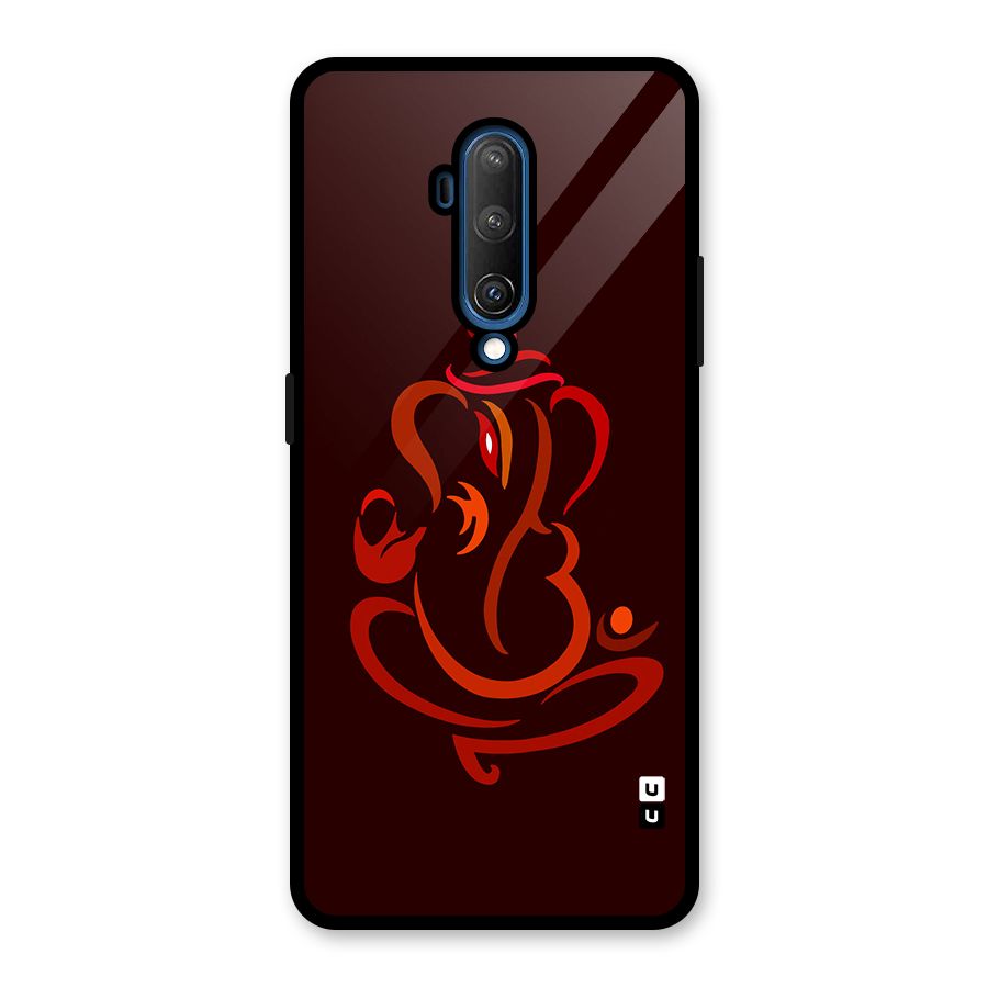 Jai Ganesha Glass Back Case for OnePlus 7T Pro