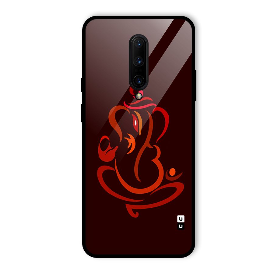 Jai Ganesha Glass Back Case for OnePlus 7 Pro