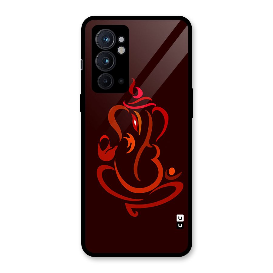 Jai Ganesha Glass Back Case for OnePlus 9RT 5G