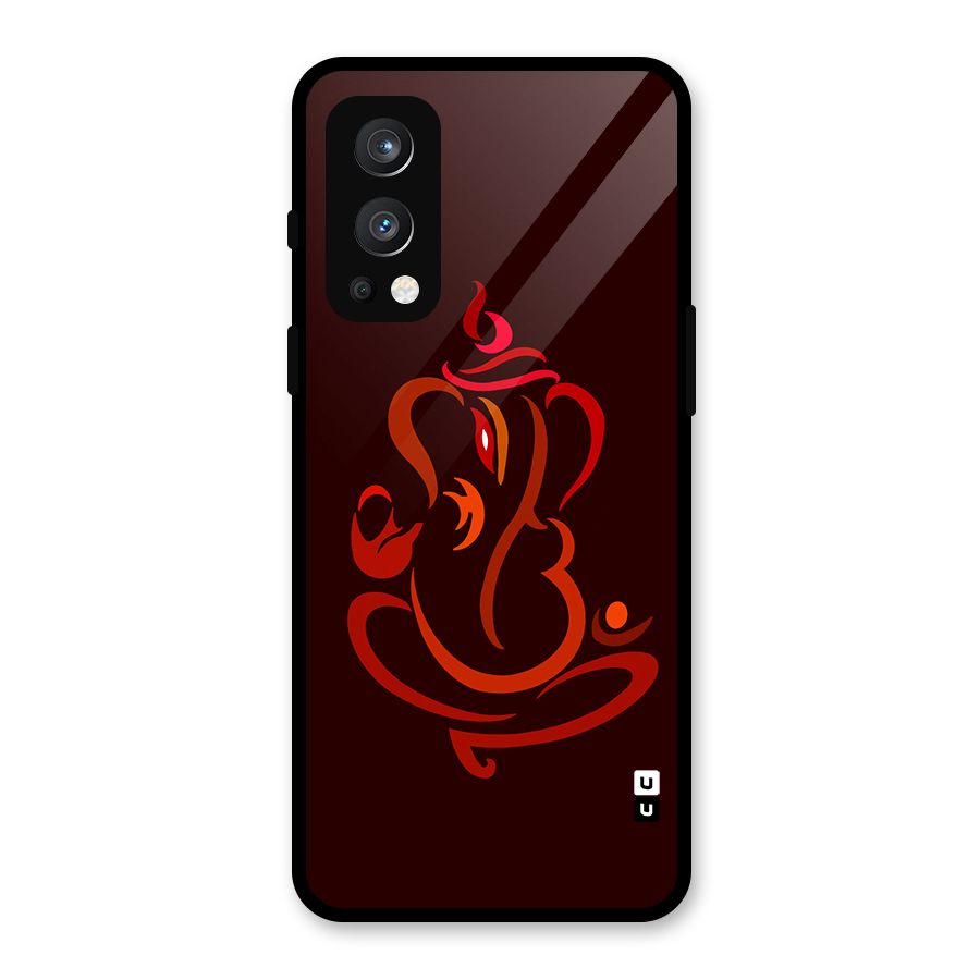 Jai Ganesha Glass Back Case for OnePlus Nord 2 5G