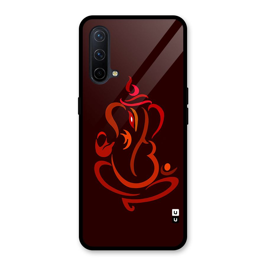 Jai Ganesha Glass Back Case for OnePlus Nord CE 5G