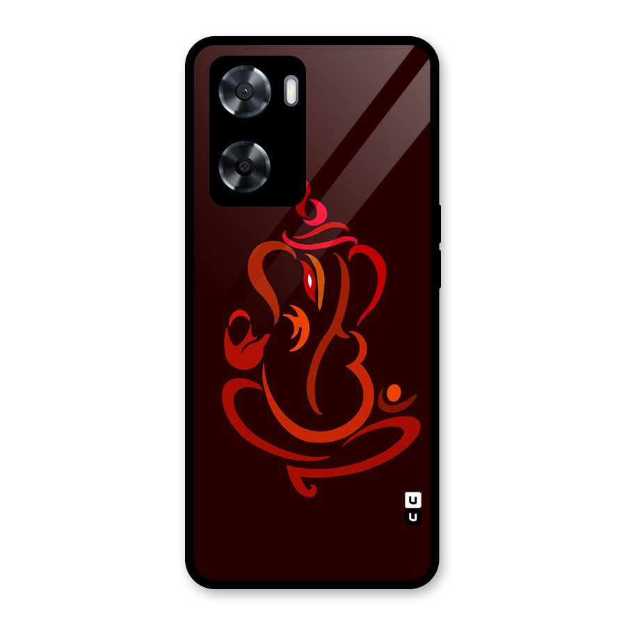 Jai Ganesha Glass Back Case for OnePlus Nord N20 SE