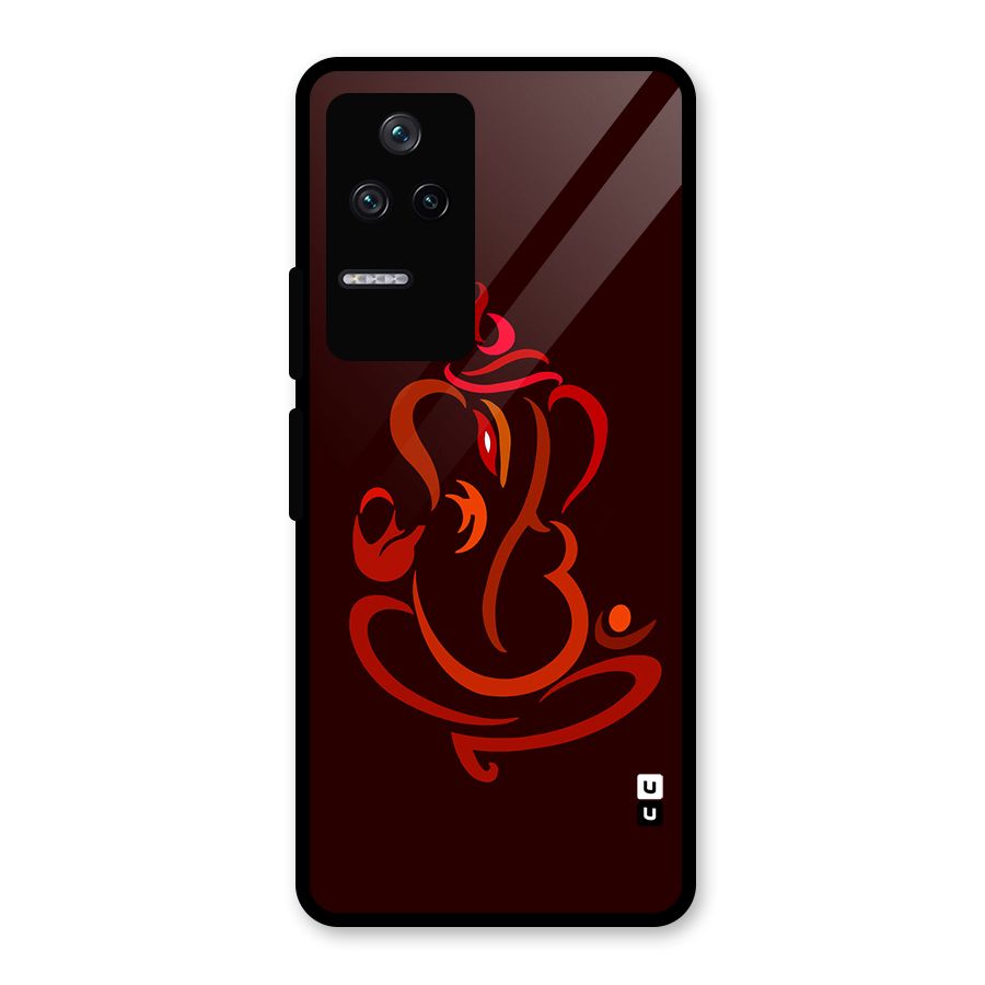 Jai Ganesha Glass Back Case for Poco F4 5G