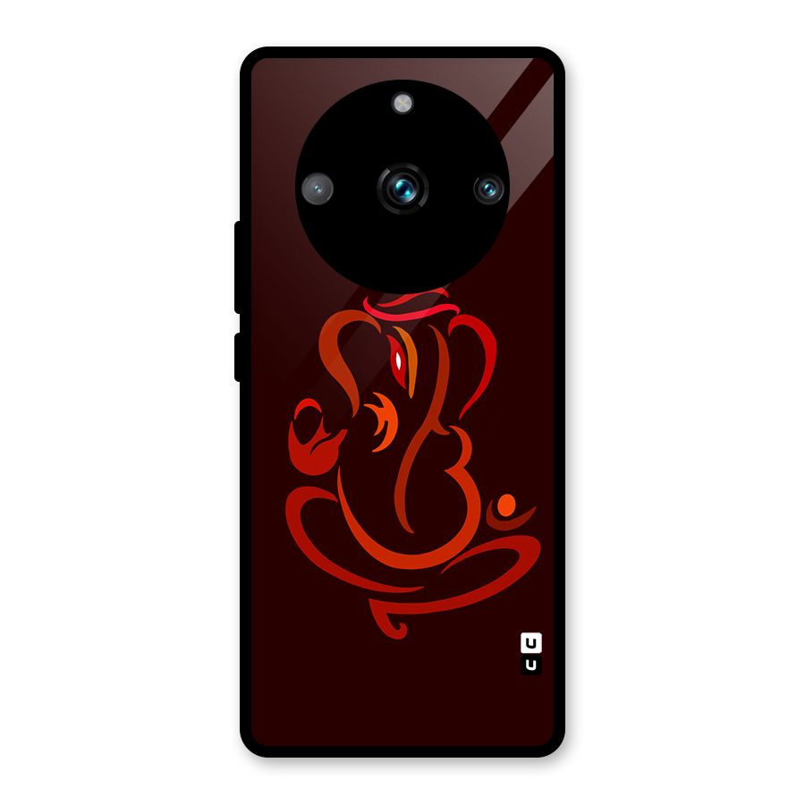 Jai Ganesha Glass Back Case for Realme 11 Pro