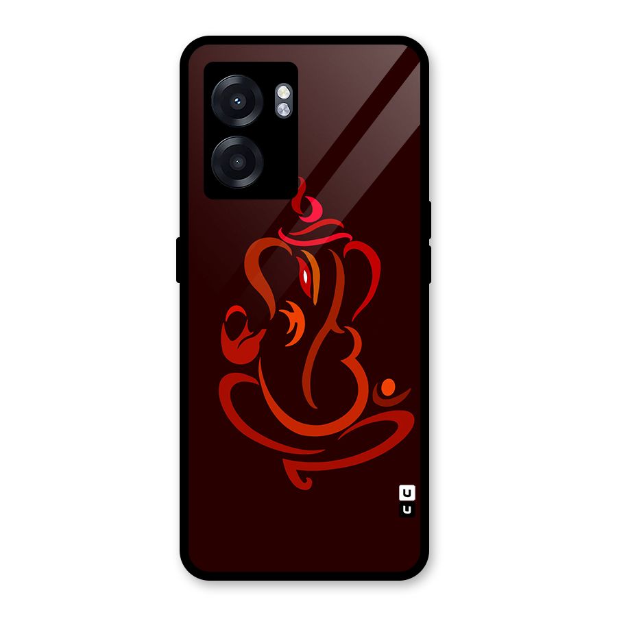 Jai Ganesha Glass Back Case for Realme Narzo 50 5G