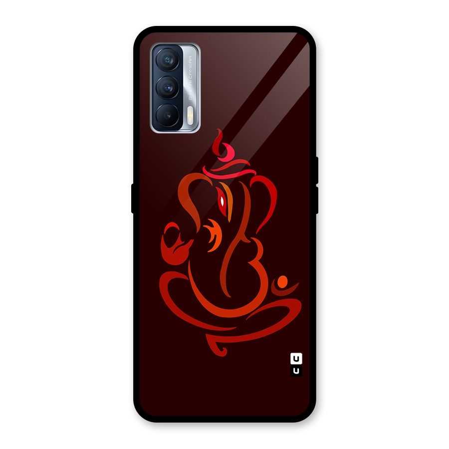 Jai Ganesha Glass Back Case for Realme X7