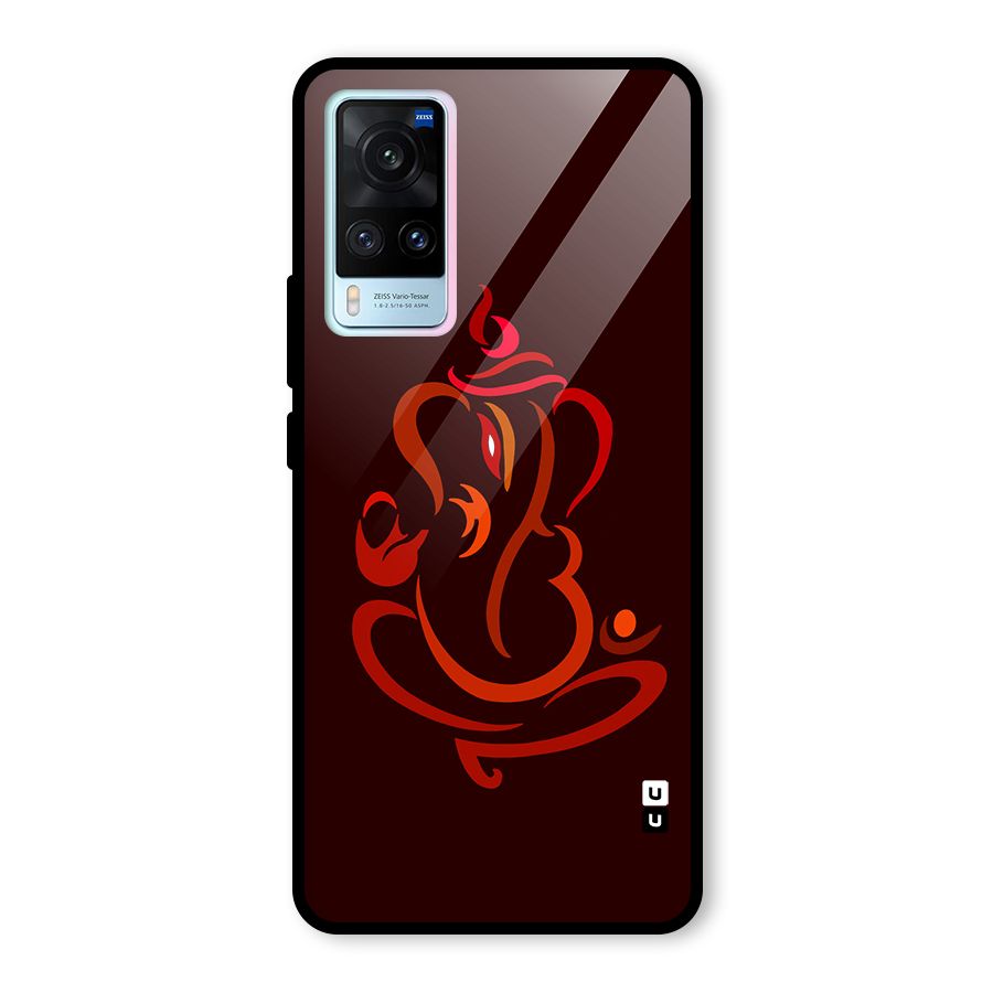 Jai Ganesha Glass Back Case for Vivo X60