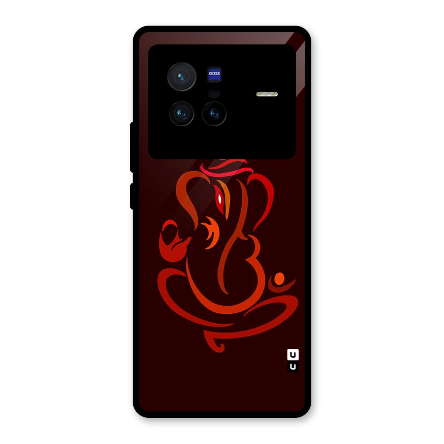 Jai Ganesha Glass Back Case for Vivo X80