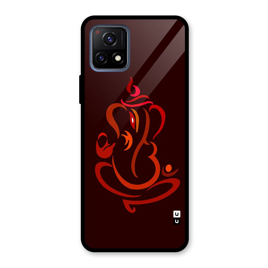 Jai Ganesha Glass Back Case for Vivo Y72 5G