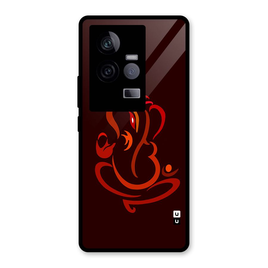 Jai Ganesha Glass Back Case for Vivo iQOO 11 5G