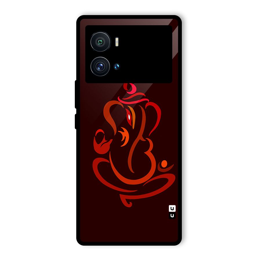 Jai Ganesha Glass Back Case for Vivo iQOO 9 Pro