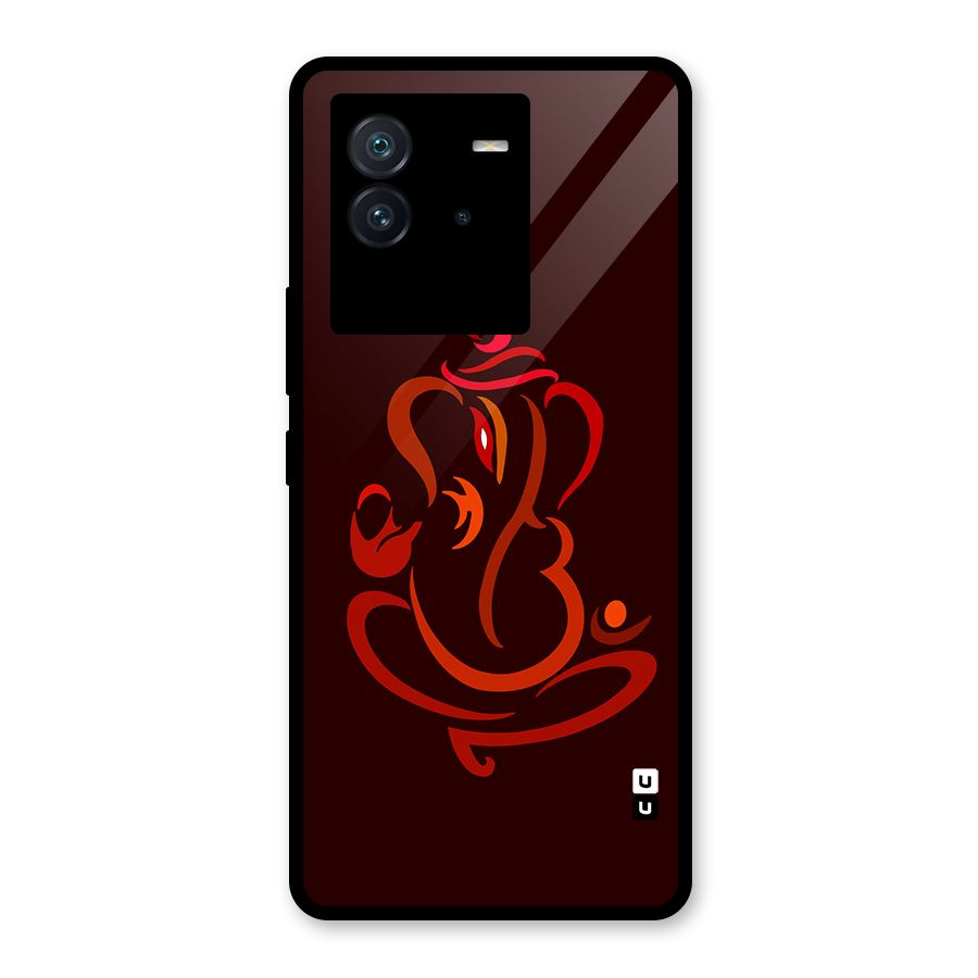 Jai Ganesha Glass Back Case for Vivo iQOO Neo 6 5G
