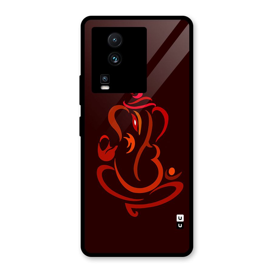 Jai Ganesha Glass Back Case for Vivo iQOO Neo 7 Pro