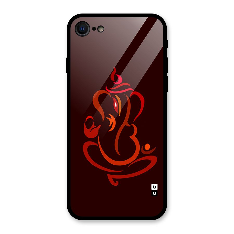 Jai Ganesha Glass Back Case for iPhone 7