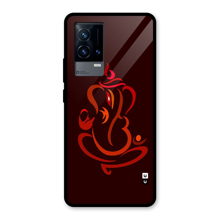 Jai Ganesha Glass Back Case for iQOO 9 5G