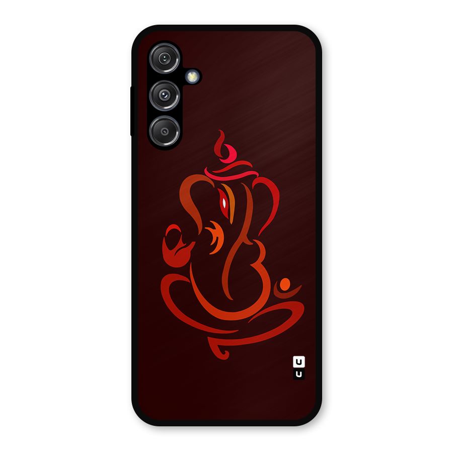 Jai Ganesha Metal Back Case for Galaxy M34 5G