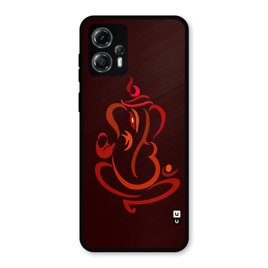 Jai Ganesha Metal Back Case for Moto G13