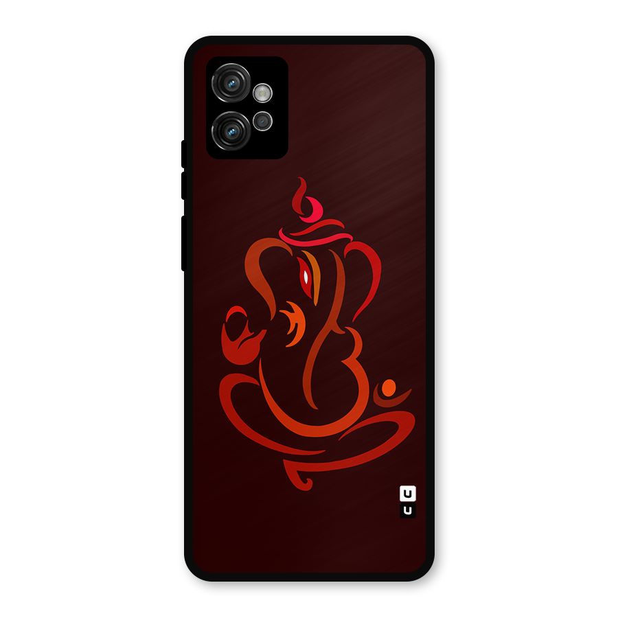 Jai Ganesha Metal Back Case for Moto G32