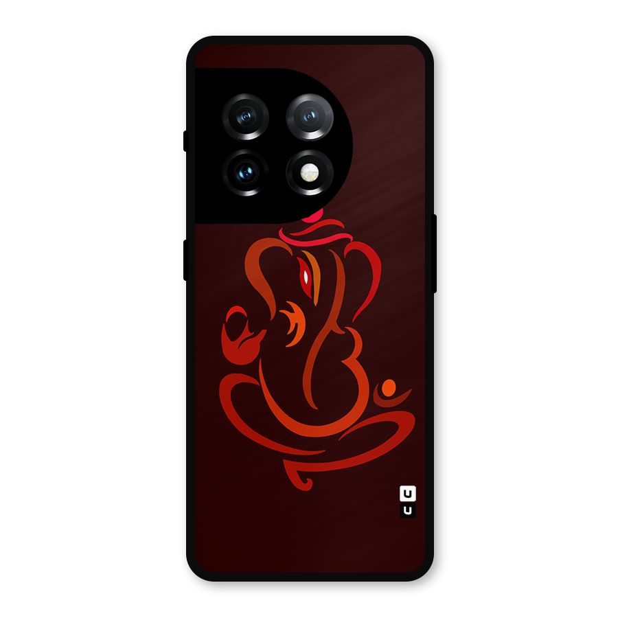 Jai Ganesha Metal Back Case for OnePlus 11