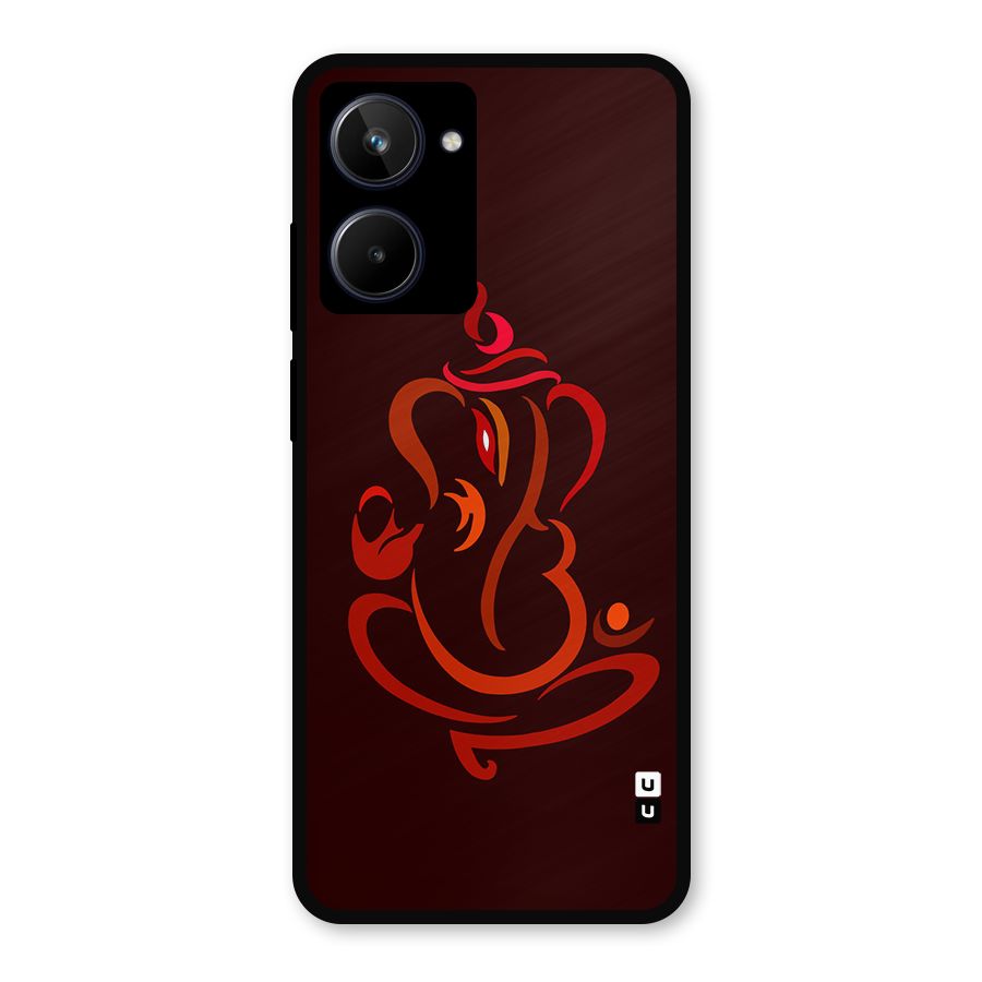 Jai Ganesha Metal Back Case for Realme 10