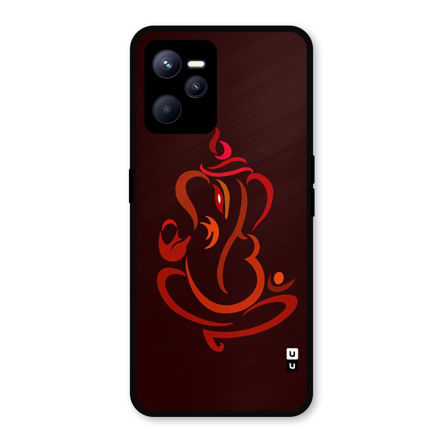 Jai Ganesha Metal Back Case for Realme C35