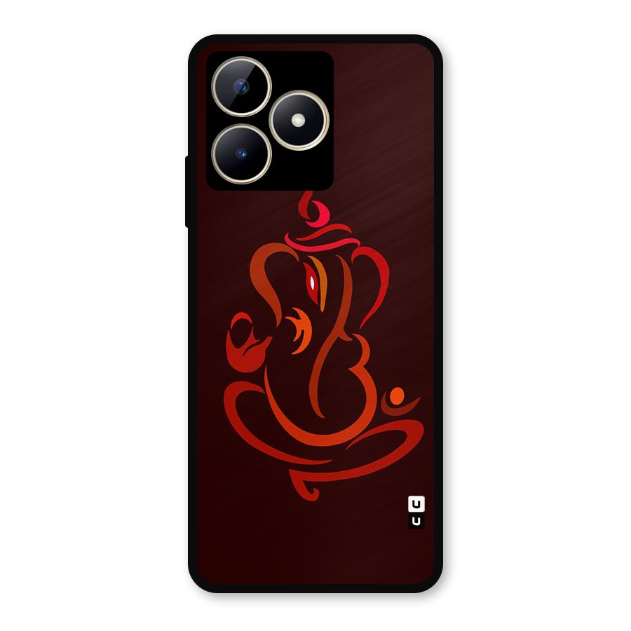 Jai Ganesha Metal Back Case for Realme C53